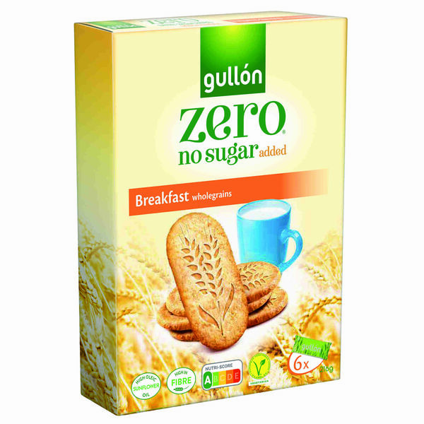 Bolachas Cereais Integrais Diet Nature Gullón