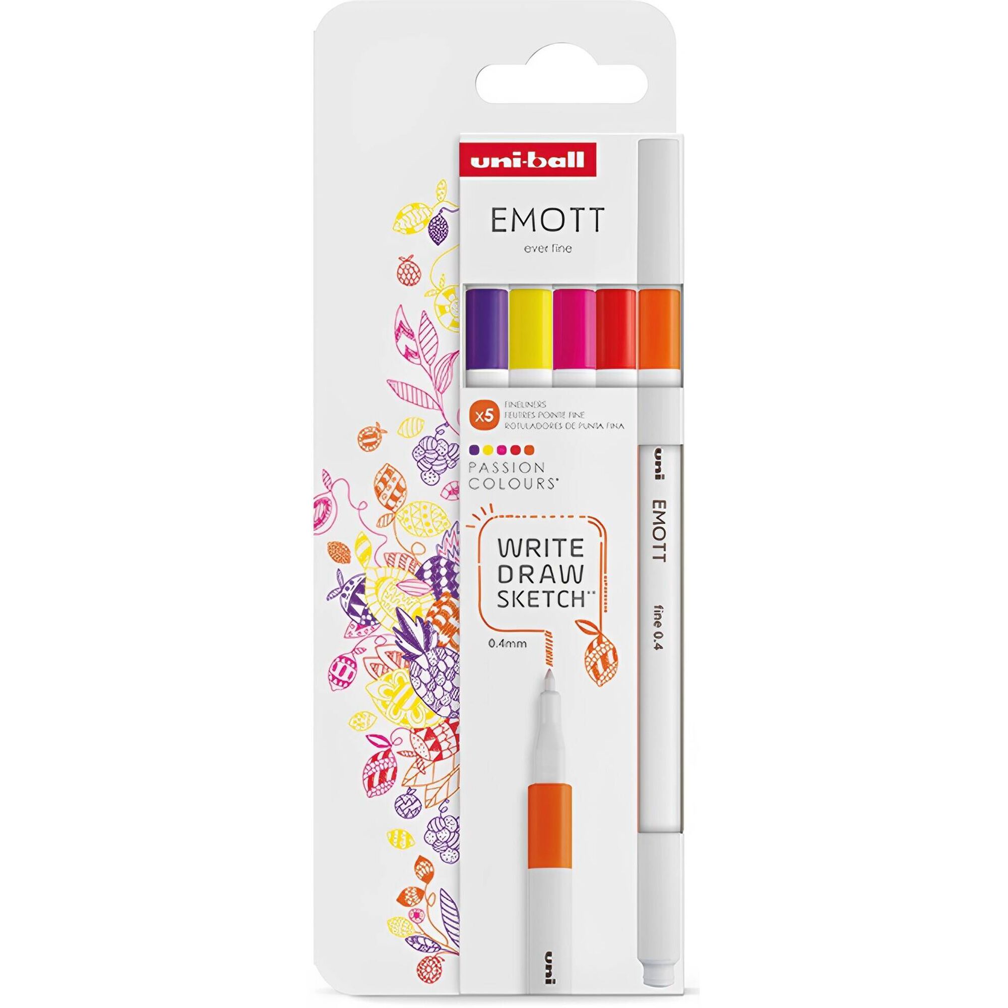 Marcador Emott Passion Colours 5Un Uni