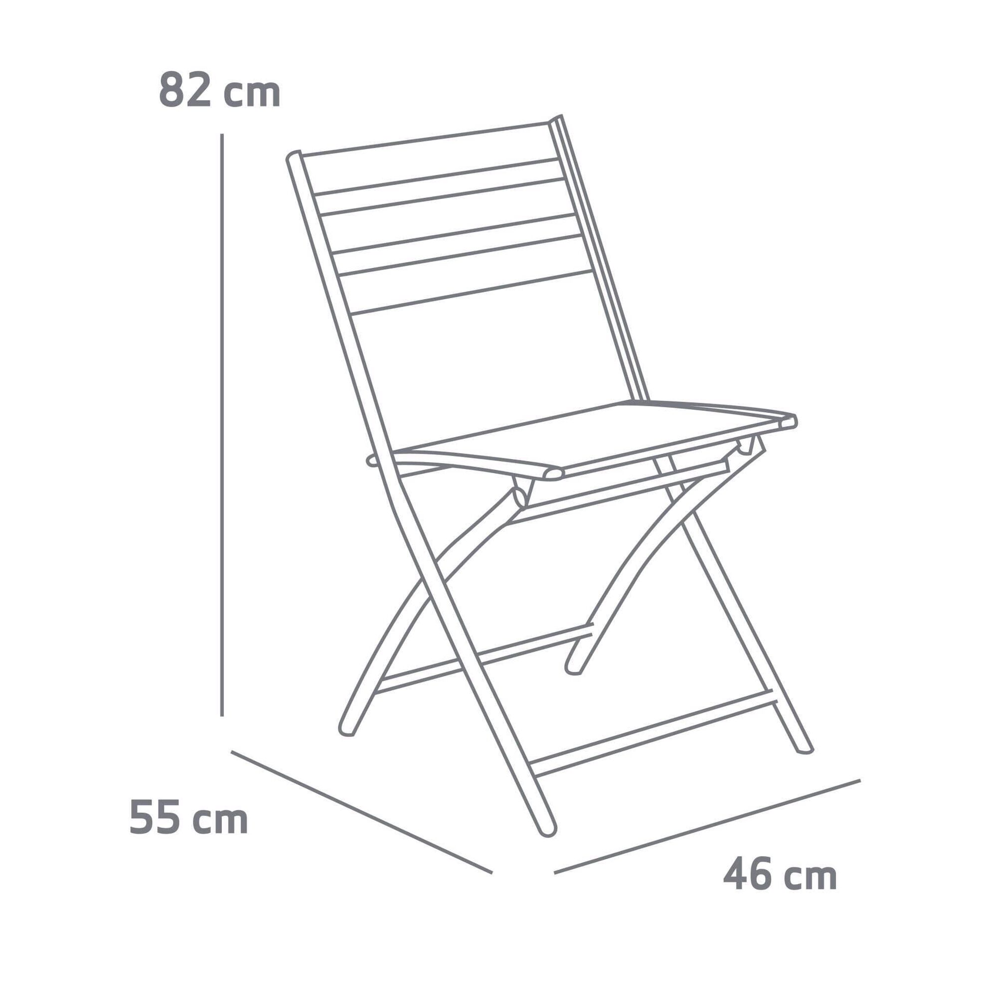 Conjunto de Refei&ccedil;&atilde;o Mesa e 2 Cadeiras Terracota A&ccedil;ores Kasa