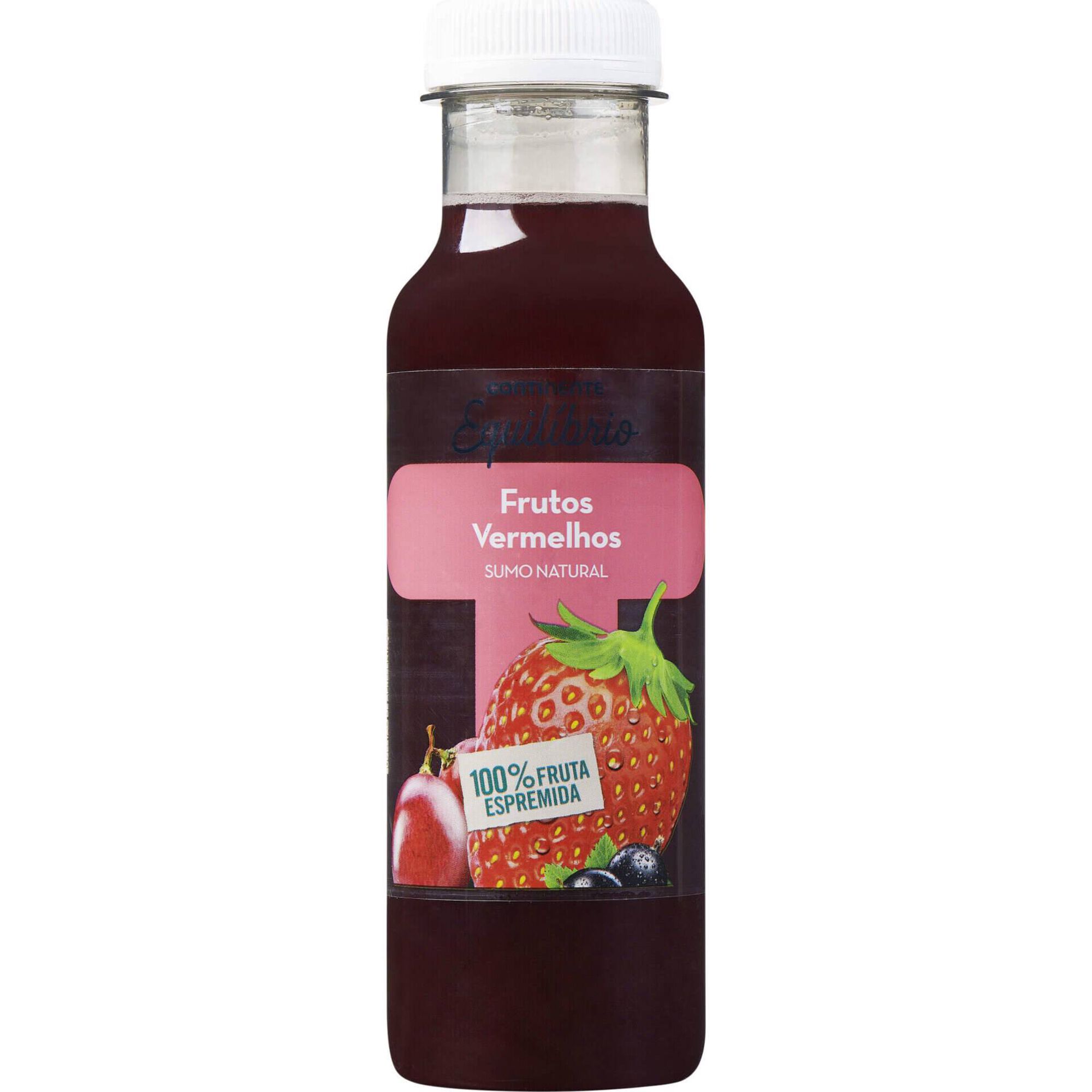 Sumo 100% Frutos Vermelhos Continente Equil&iacute;brio