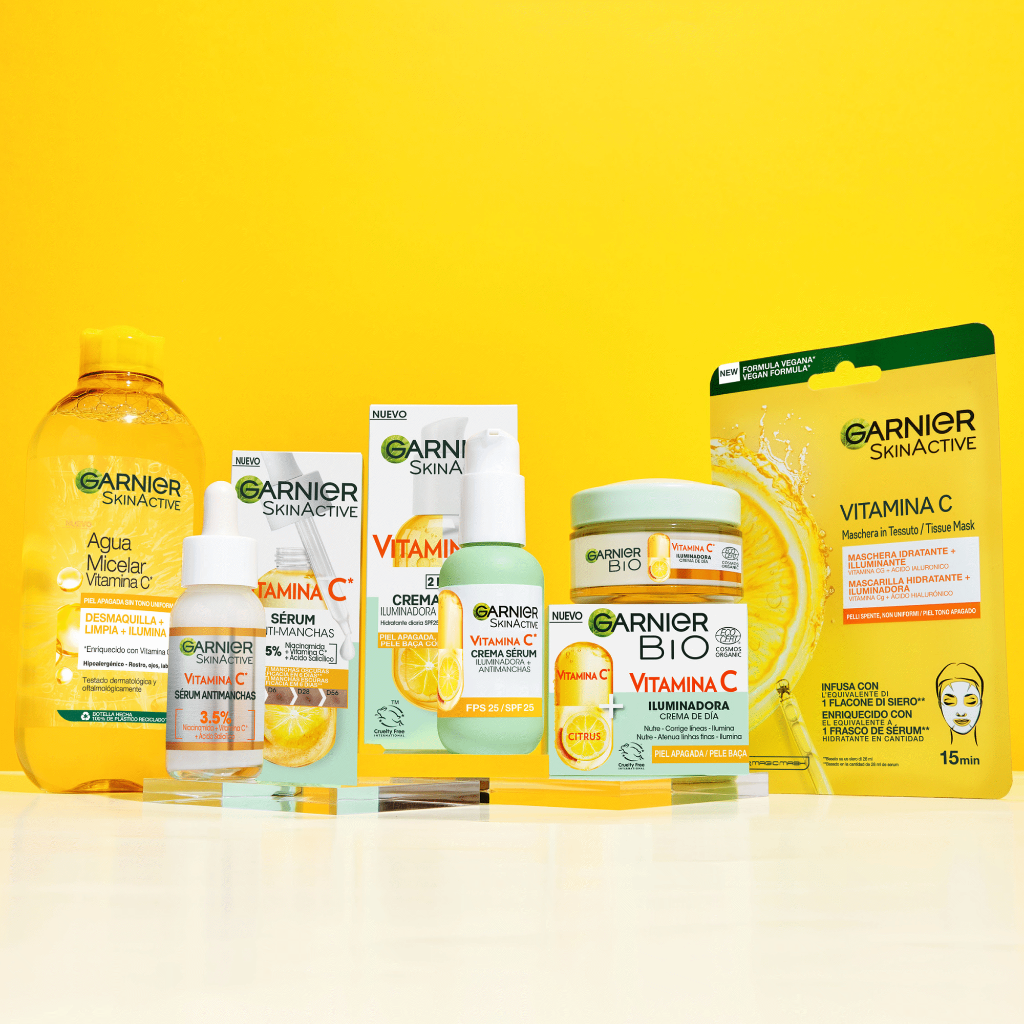 M&aacute;scara Facial Vitamina C Garnier Skin Active