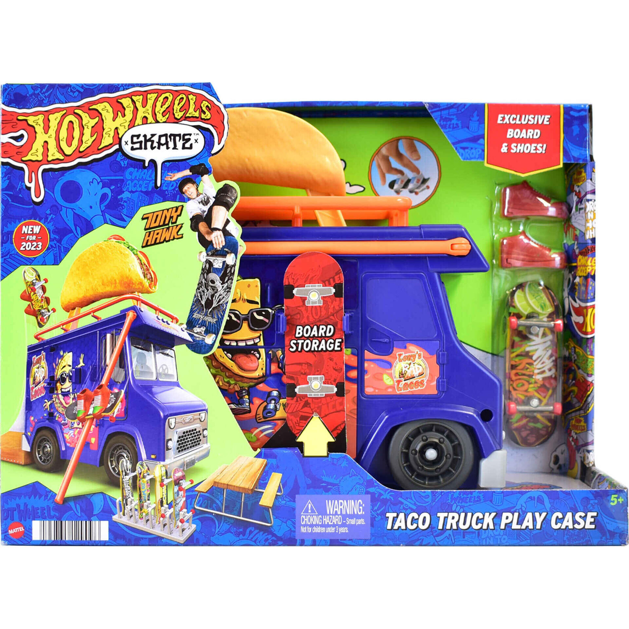 Skate Taco Truck Playset