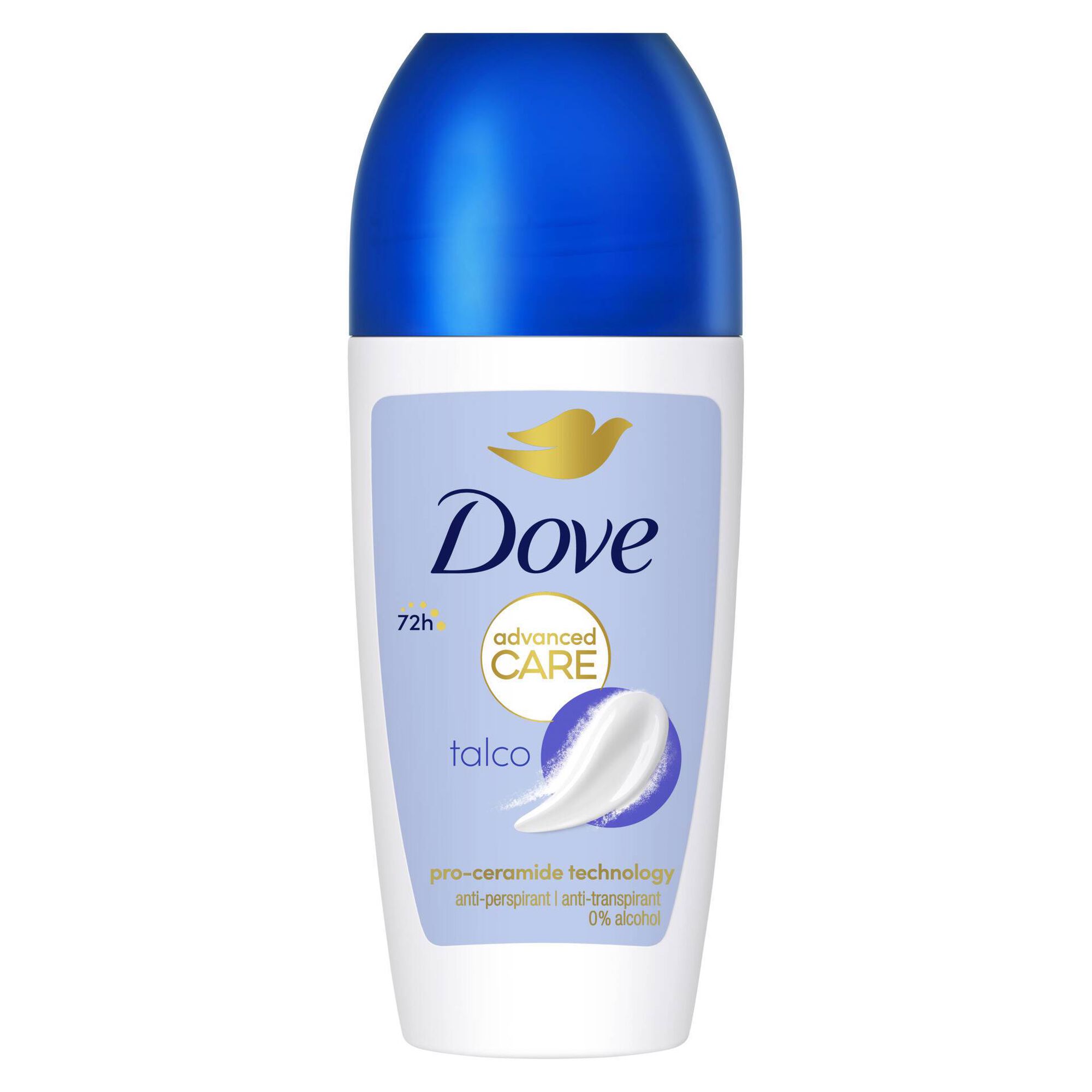 Desodorizante Roll On Advanced Talc Soft 72h Dove