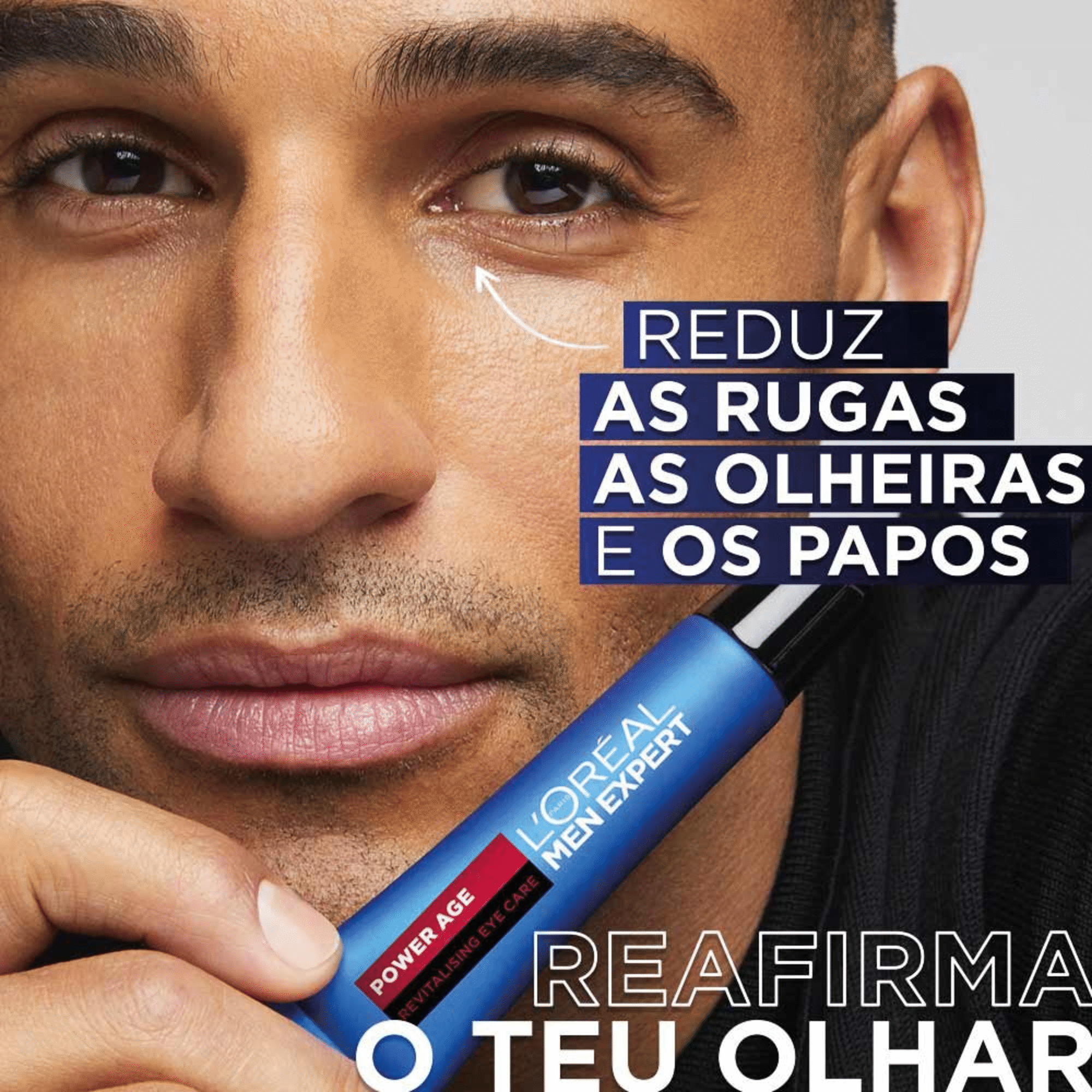 Creme Contorno de Olhos Power Age L'Or&eacute;al Paris Men Expert