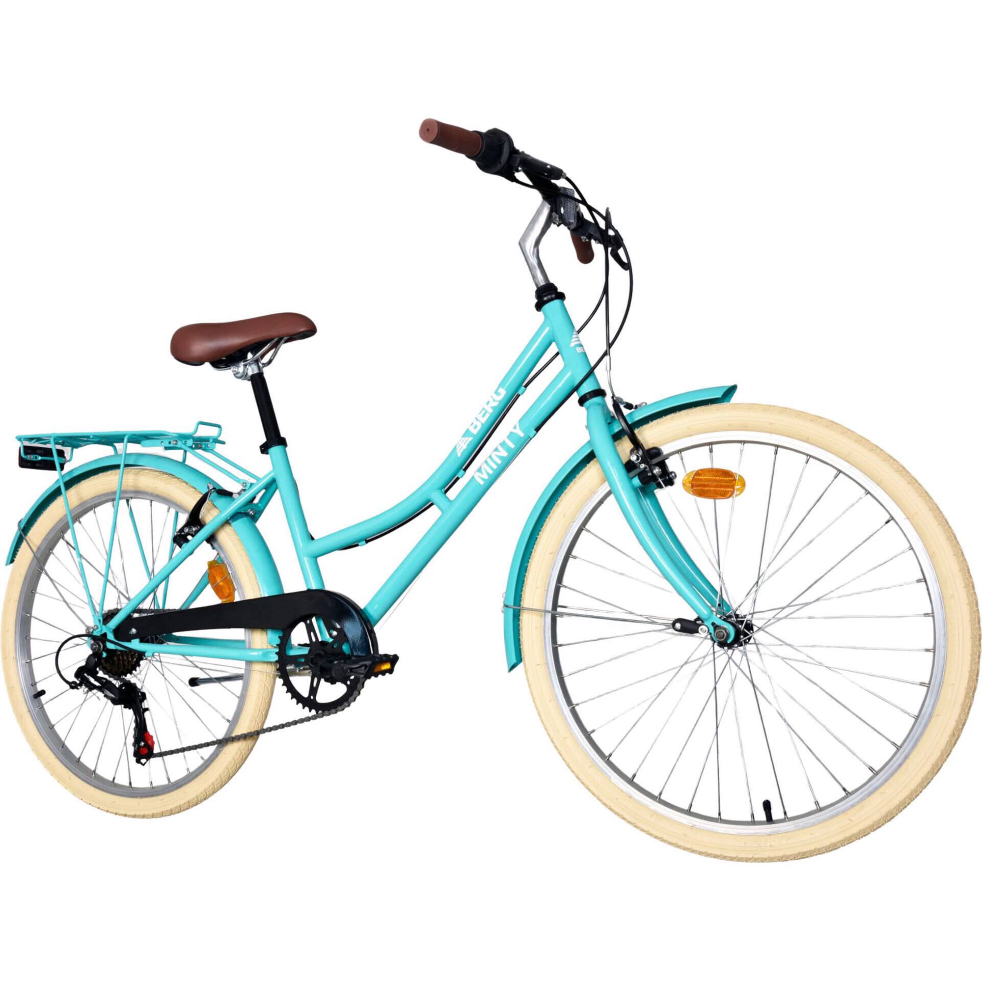 Bicicleta J&uacute;nior Minty Roda 24'' +8 Anos Berg