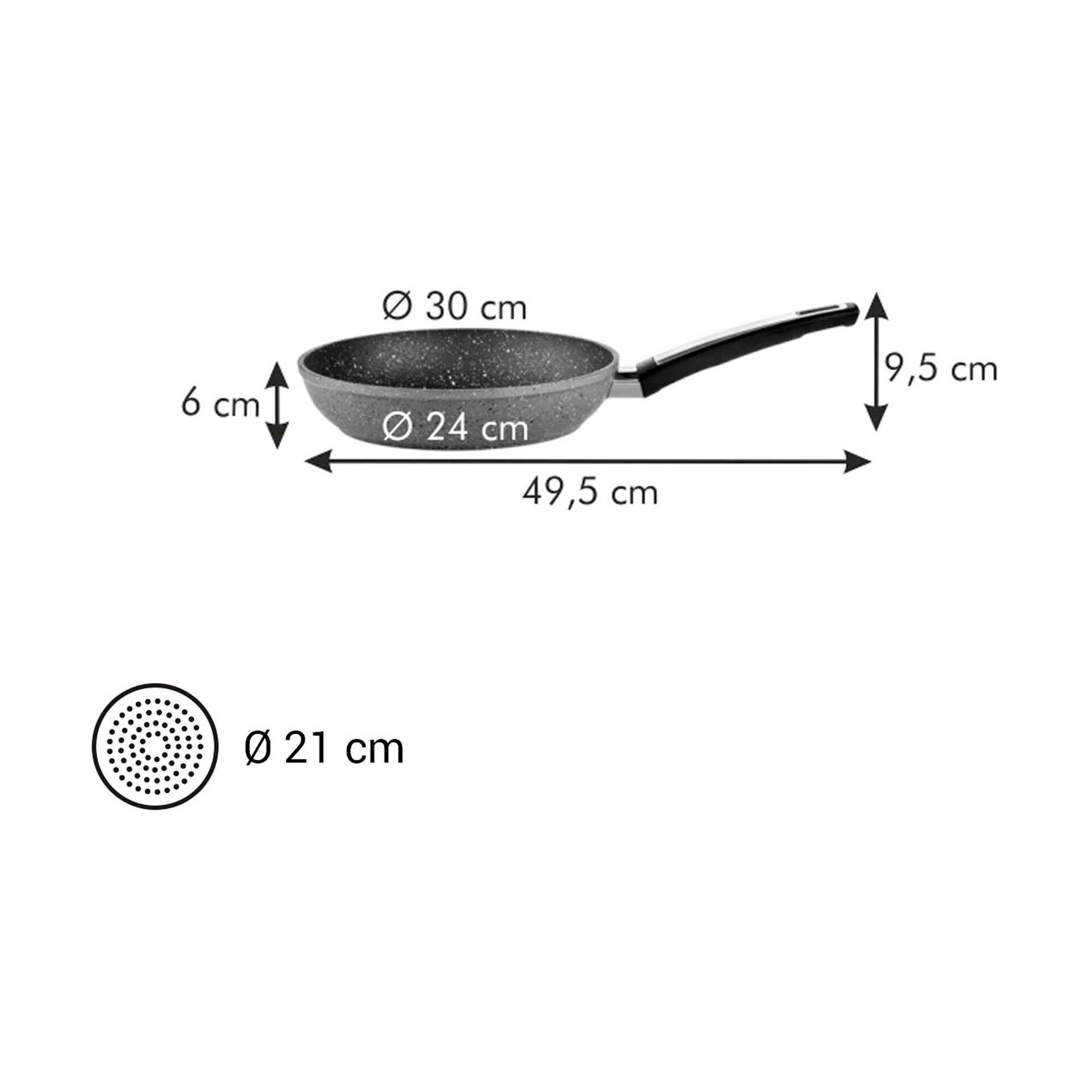 Frigideira I-Premium Stone 30cm Tescoma