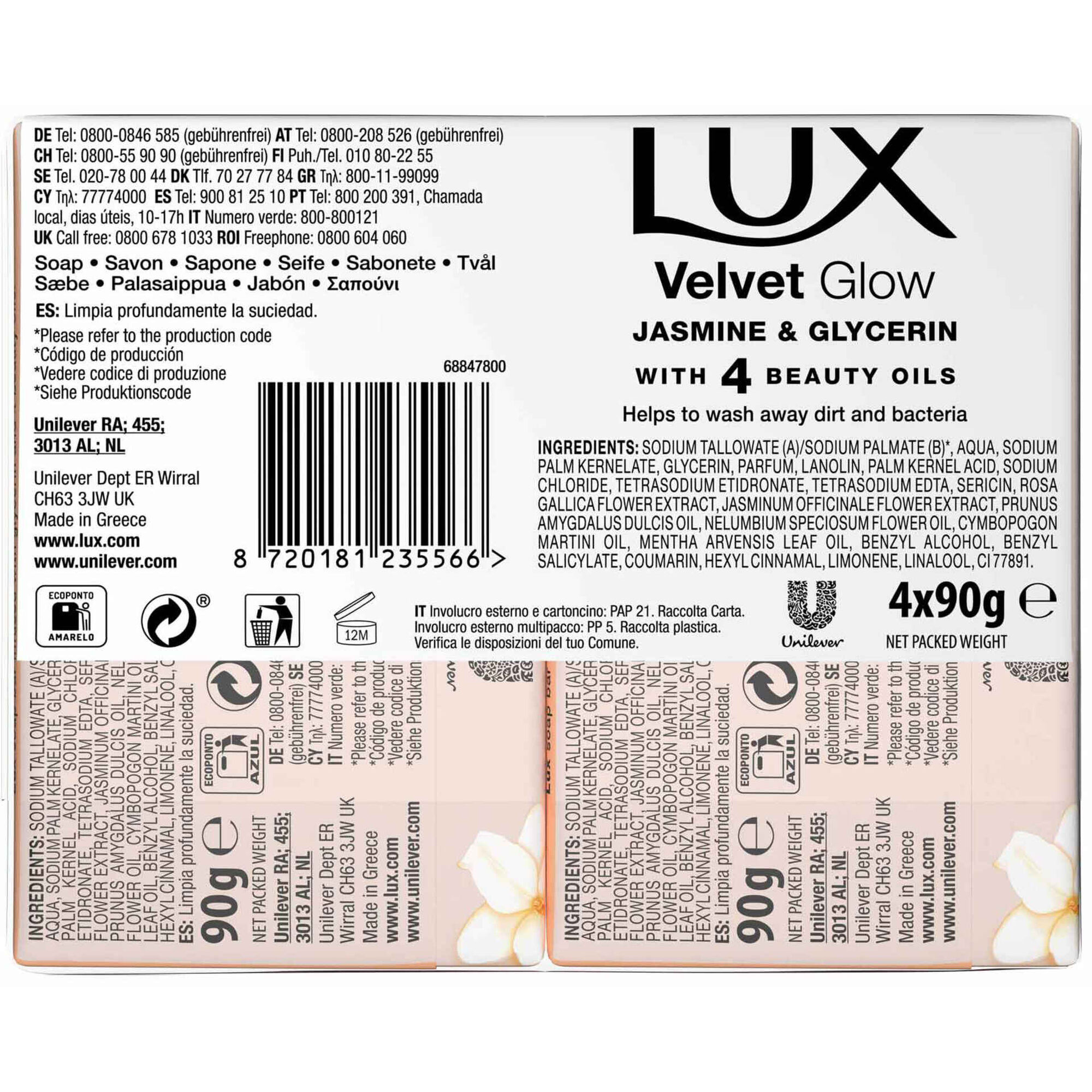 Sabonete Sólido Velvet Glow Sabonete Sólido Velvet Glow