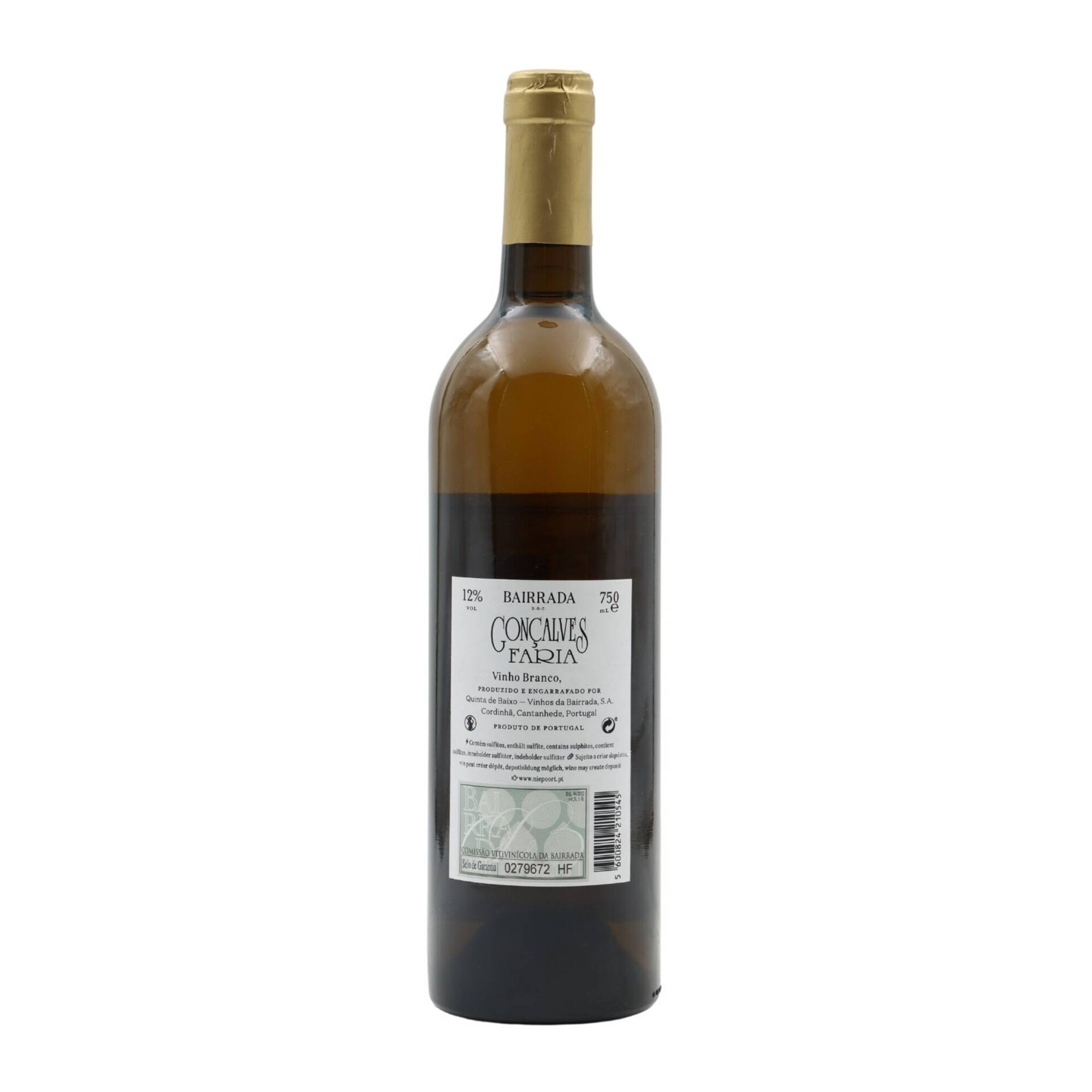 Quinta de Baixo Gon&ccedil;alves Faria Bairrada Vinho Branco