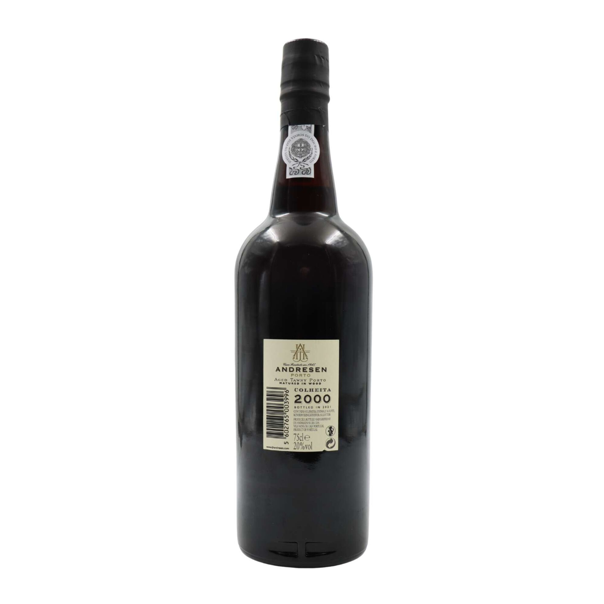 J. H. Andresen Colheita Vinho do Porto 2000