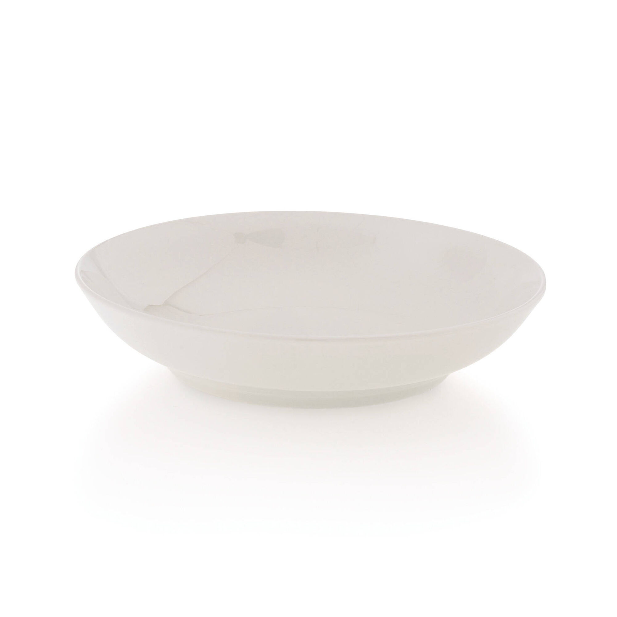 Conjunto 4 Pratos Sopa 18cm Branco Vila Branca