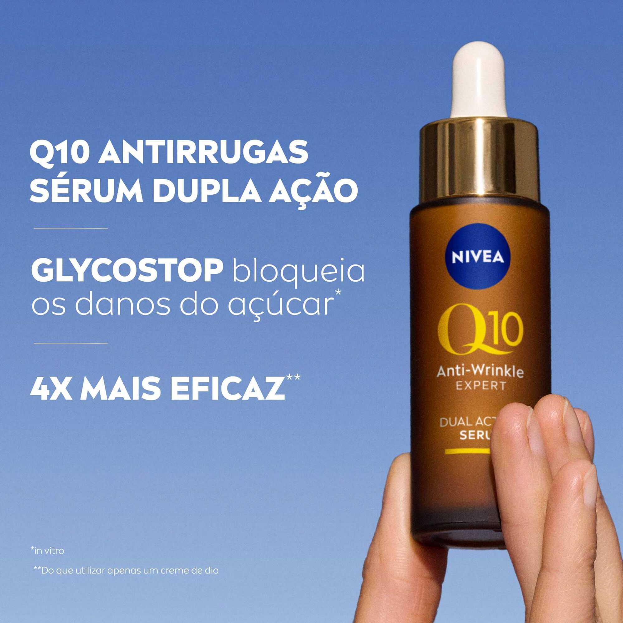 Sérum de Rosto Q10 Dupla Ação