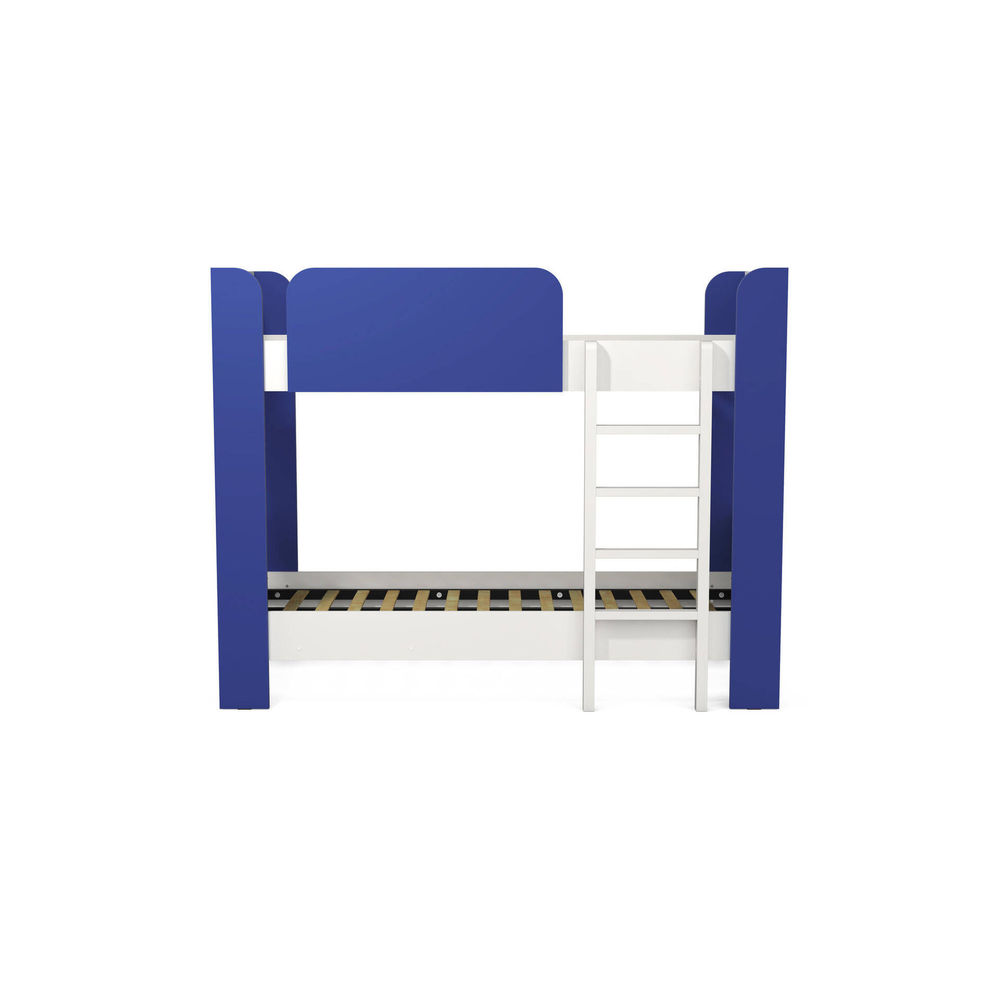 Beliche com Estrados 80x195cm Branco e Azul Play