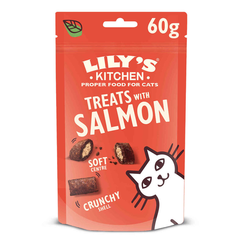 Snack para Gato Adulto com Salmão Lily's Kitchen