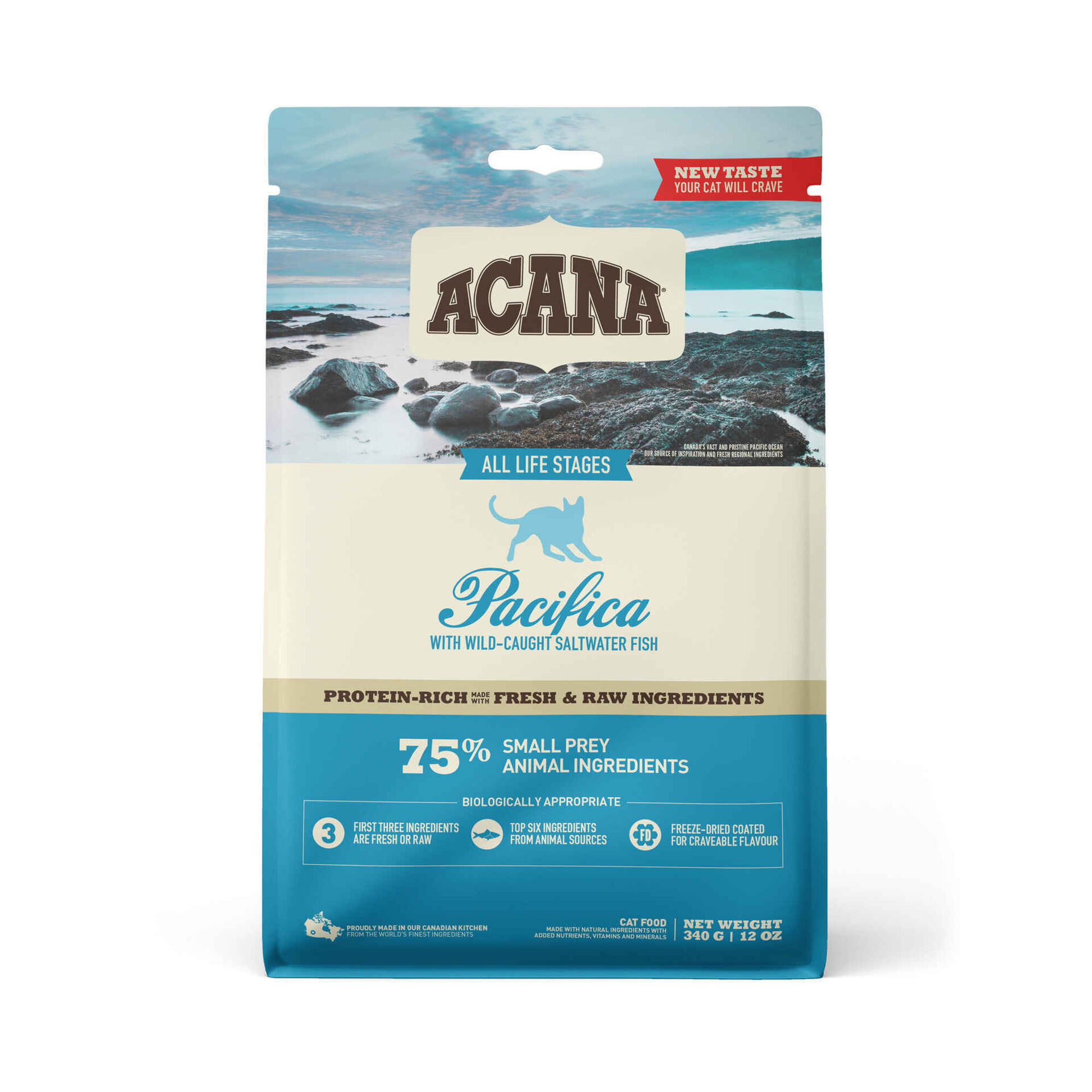 Ra&ccedil;&atilde;o para Gato Pacifica Acana