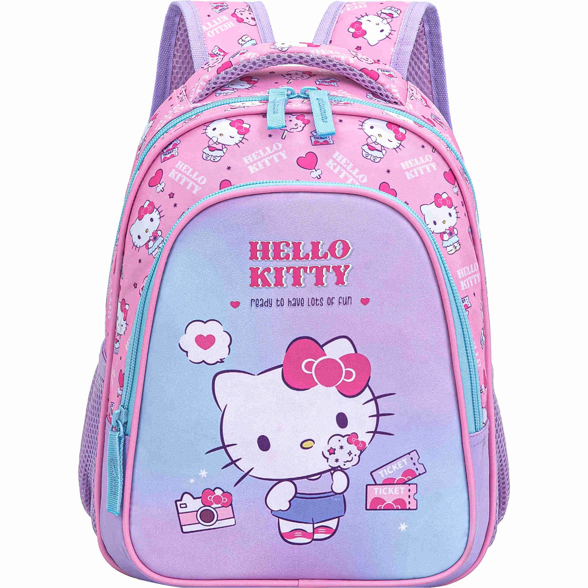 Mochila Pequena Fun Hello Kitty