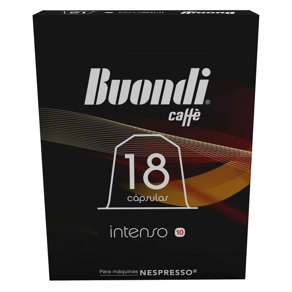 Cápsulas de Café Intenso Int 10 Buondi