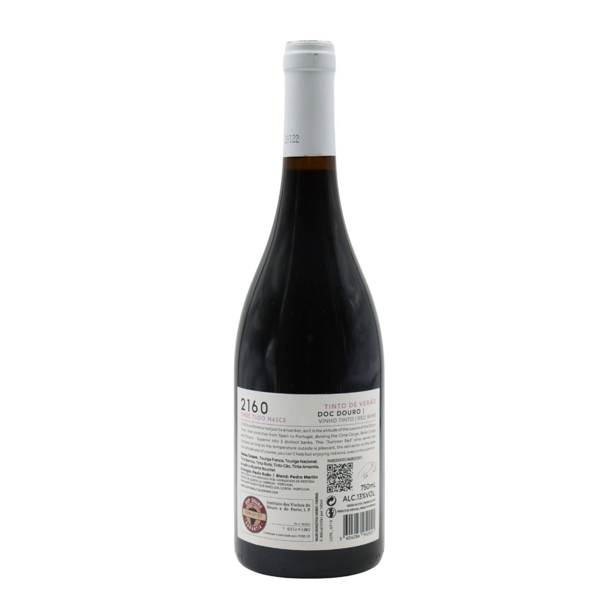 2160 Vinho Tinto De Ver&atilde;o Douro Vinho Tinto