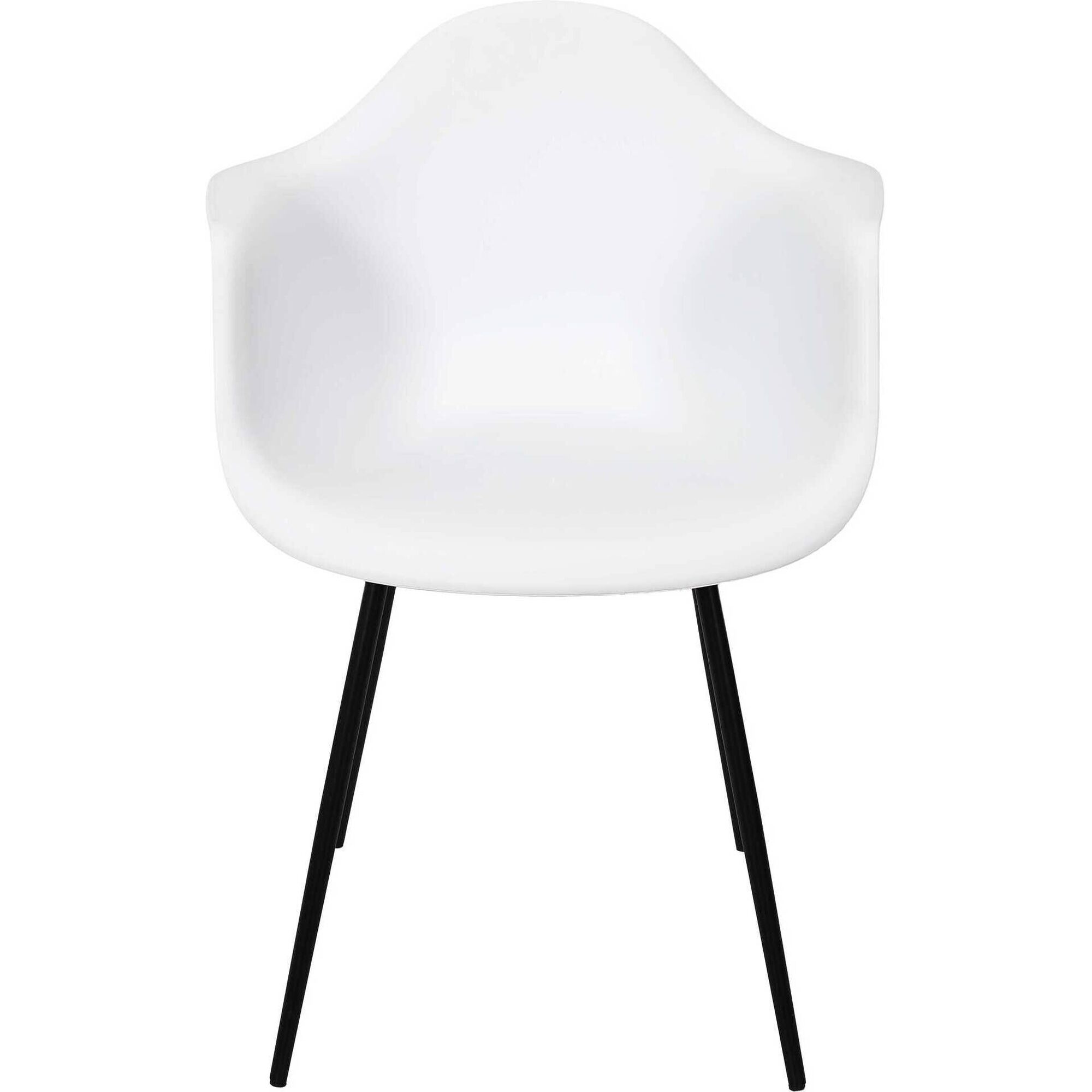 Conjunto de 4 Poltronas Branca Gustav