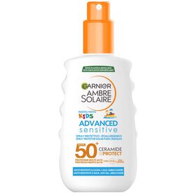 Protetor Solar Spray Ambre Solaire Sensitive Advanced Kids FPS 50+