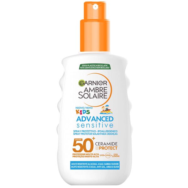 Protetor Solar Spray Sensitive Advanced Kids FPS 50+ Garnier Ambre Solaire