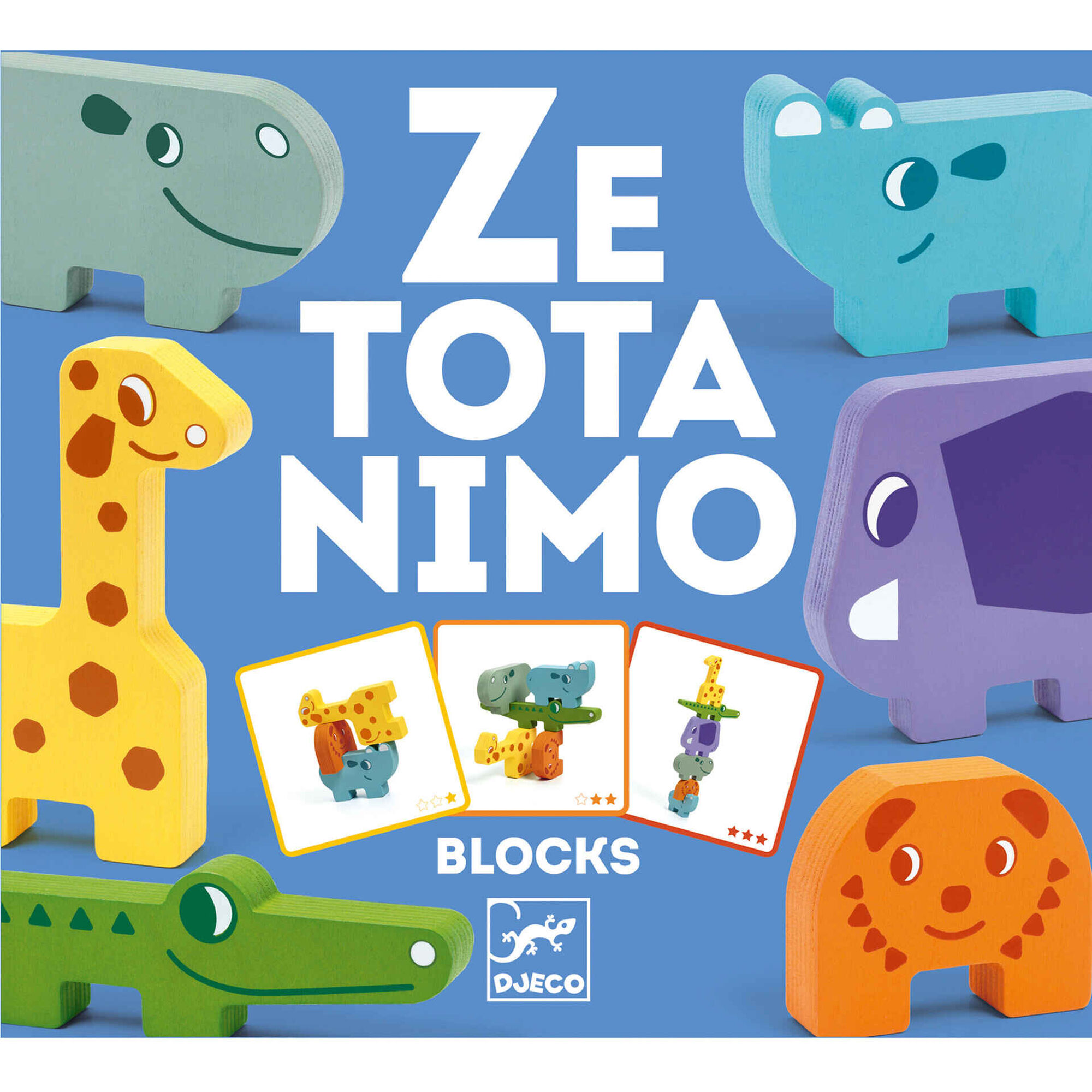 Djeco - Jogo Ze Totanimo de Equilibrar Animais