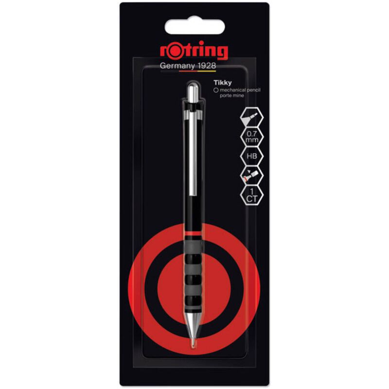 Lapiseira 0,7 Tikky Preto Rotring