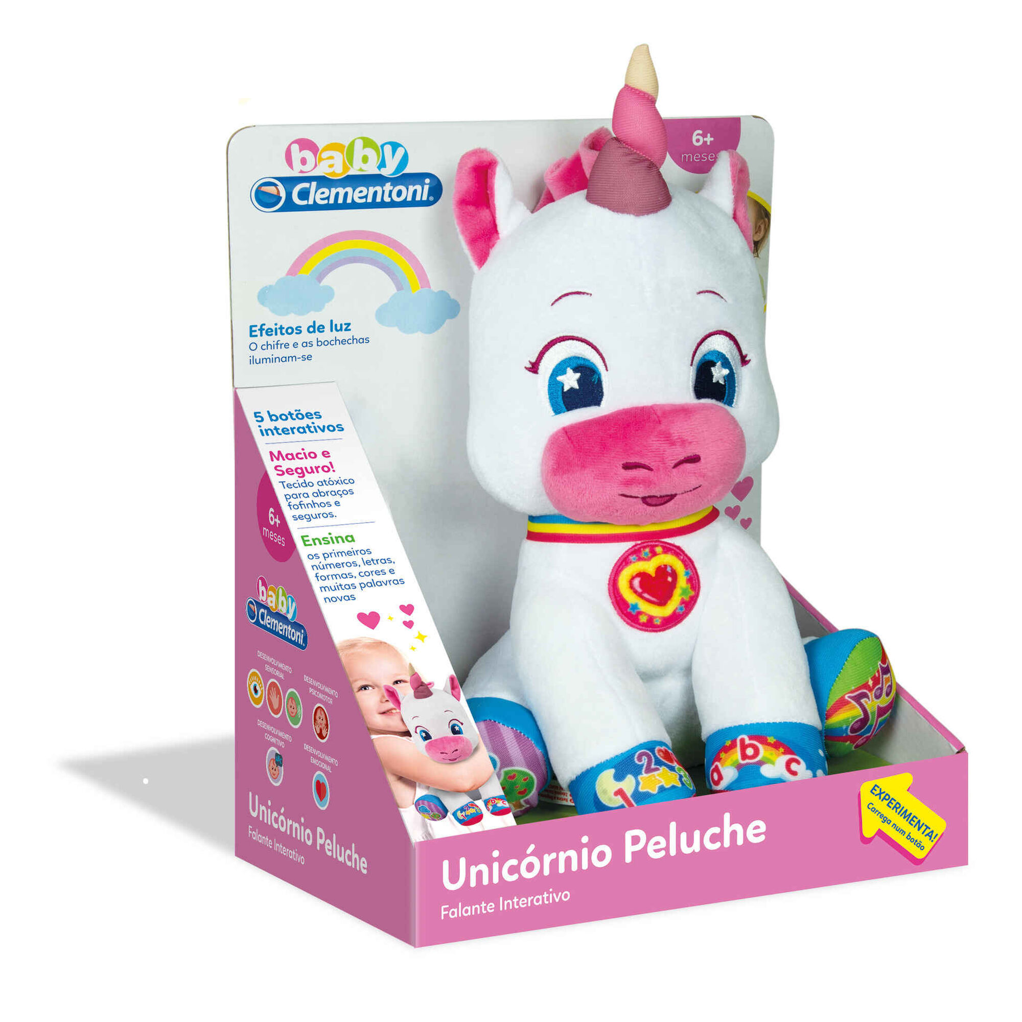 Baby Clementoni - Peluche Baby Unic&oacute;rnio