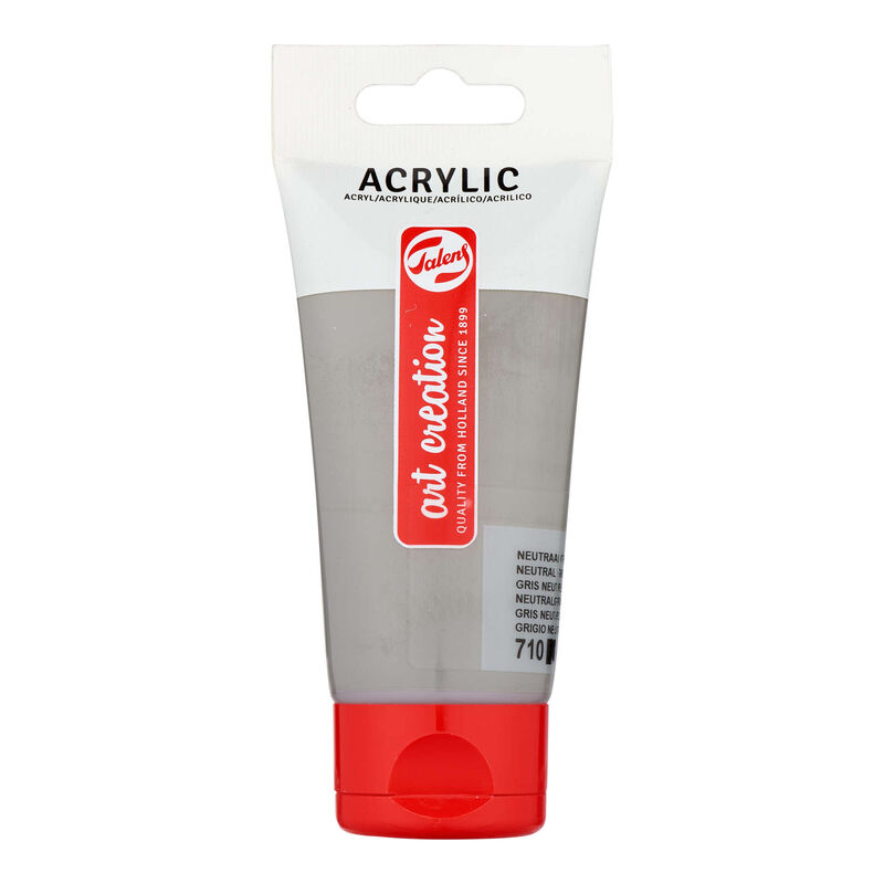 Tinta Acrílica ArtCreation Cinza 75ml Talens