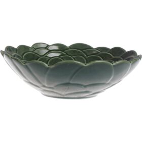 Ta&ccedil;a Folhas Verde Escuro Kasa