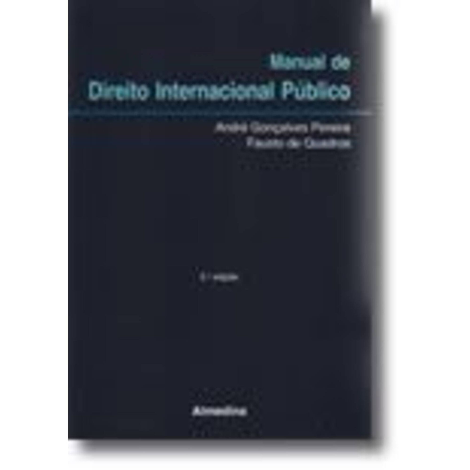 Manual de Direito Internacional P&uacute;blico