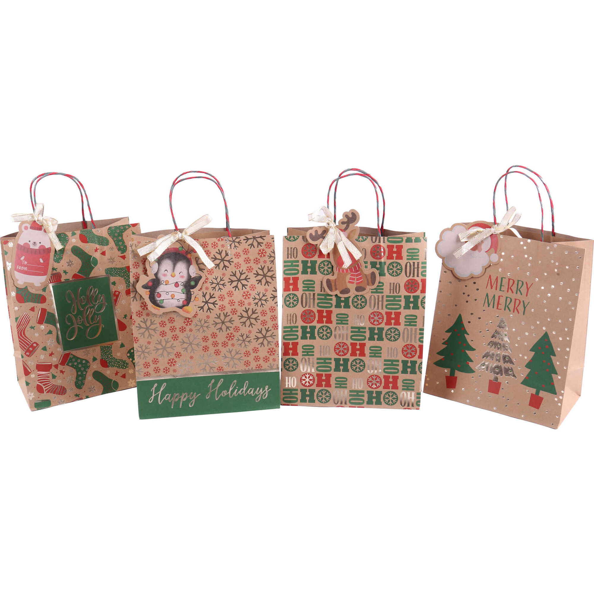 Saco para Presentes Super Christmas L (vários modelos)