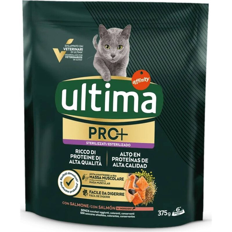 Ração para Gato Adulto Esterilizado Pro+ Salmão Affinity Ultima