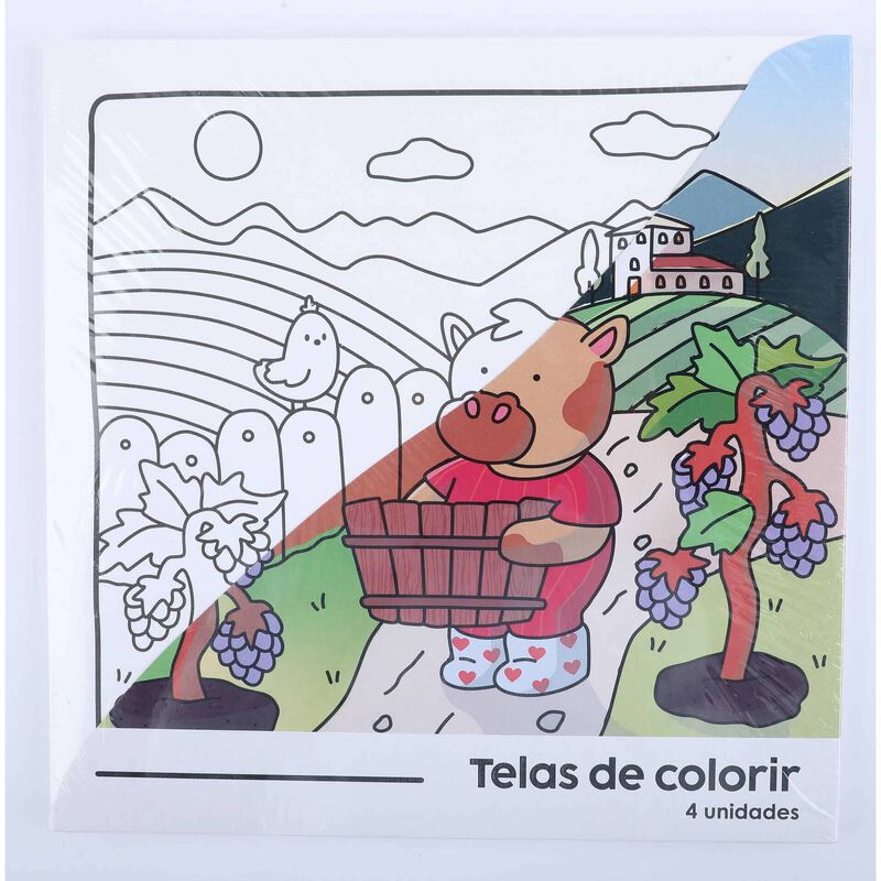 Pack Telas para Pintura 30x30cm (vários modelos)