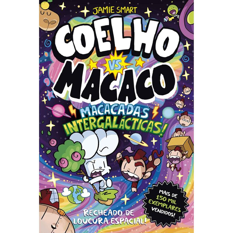 Coelho vs. Macaco Nº 11 - Macacadas Intergalácticas! de Jamie Smart