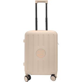 Mala de Cabine 4 Rodas Bege Marshmallow