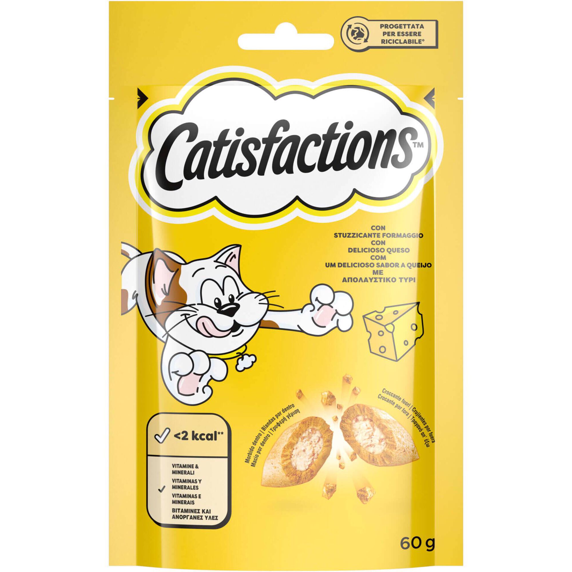 Snack para Gato Queijo Catisfactions