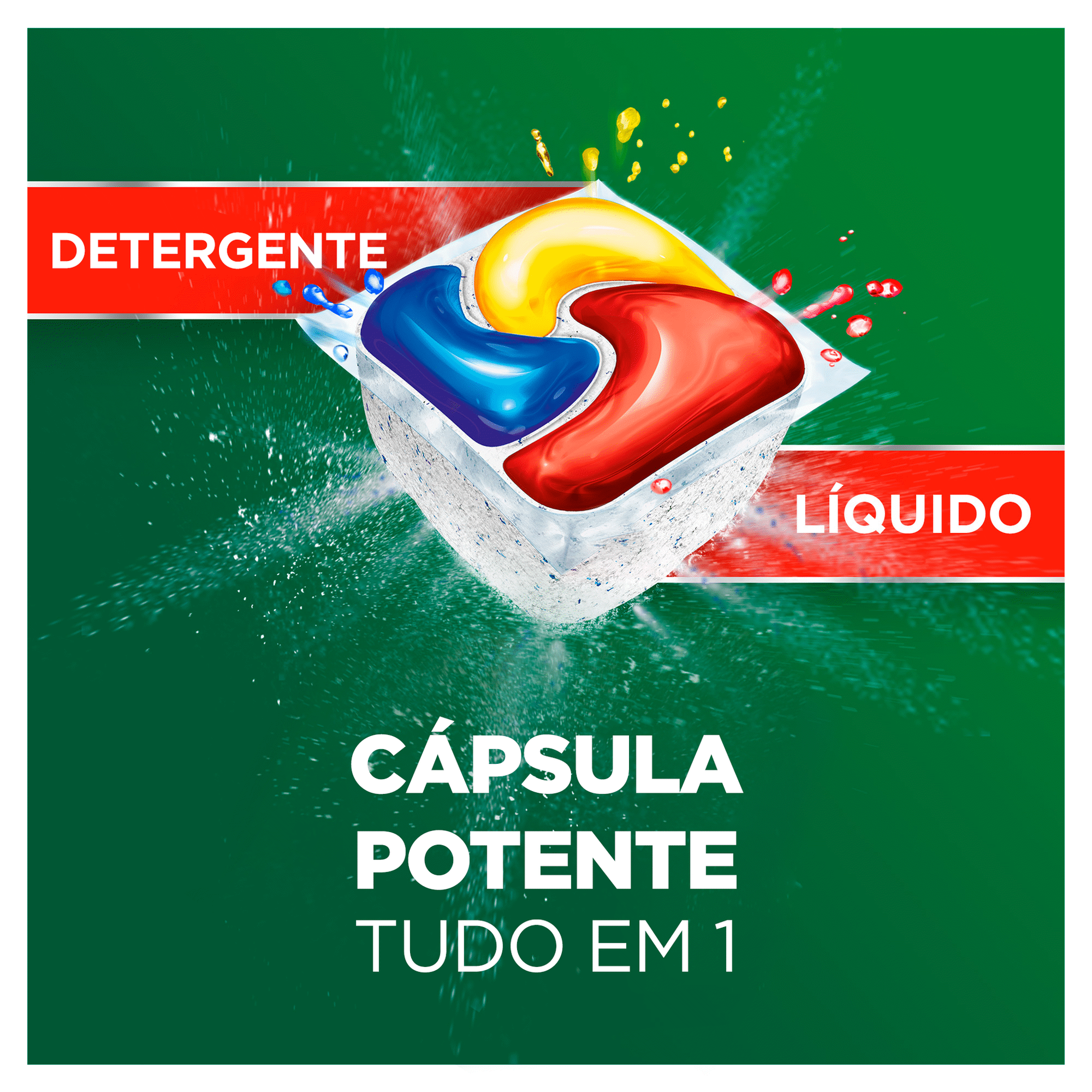 Detergente M&aacute;quina Loi&ccedil;a Pastilhas Platinum Plus Lim&atilde;o Fairy