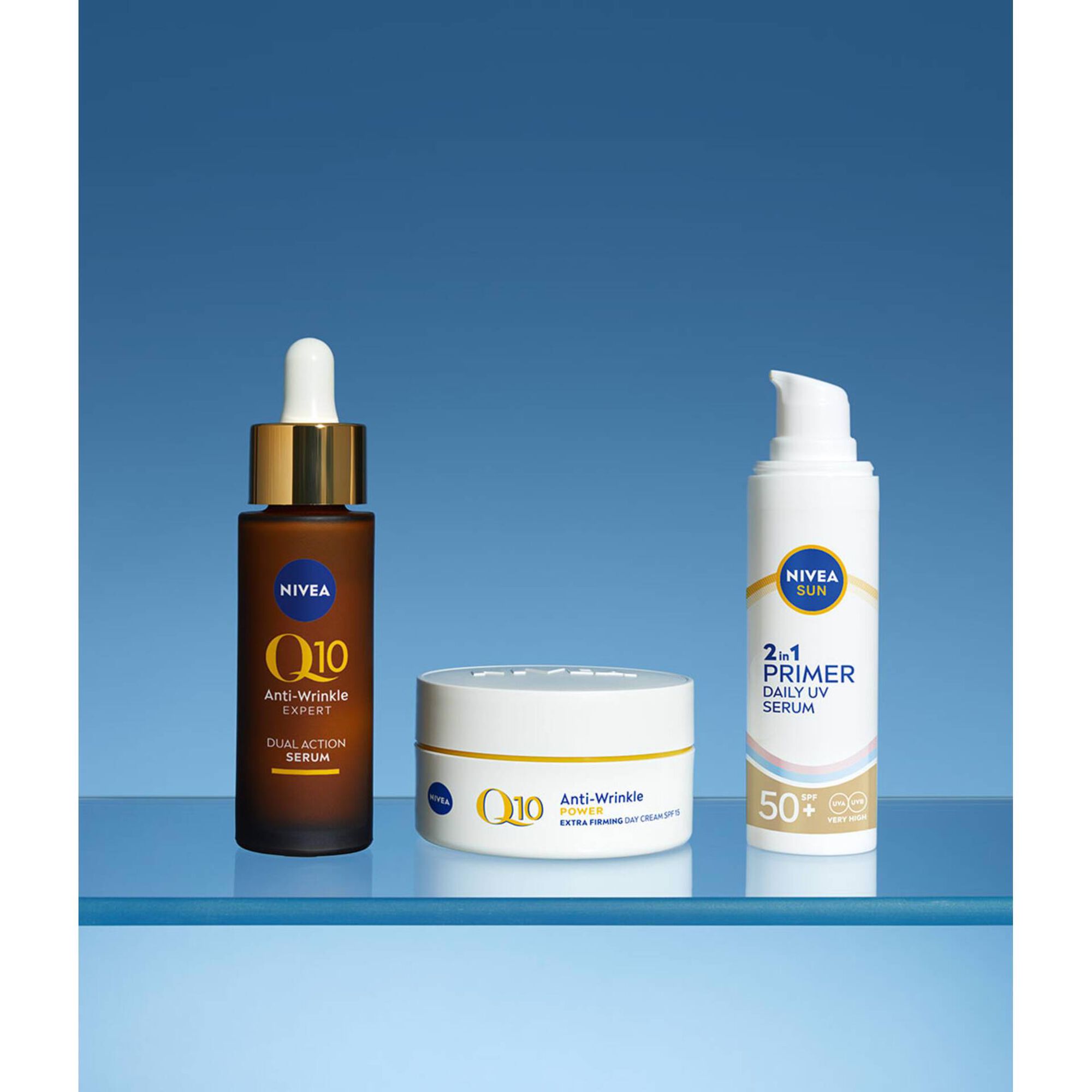 Protetor Solar S&eacute;rum Primer UV FPS 50+ Nivea Sun