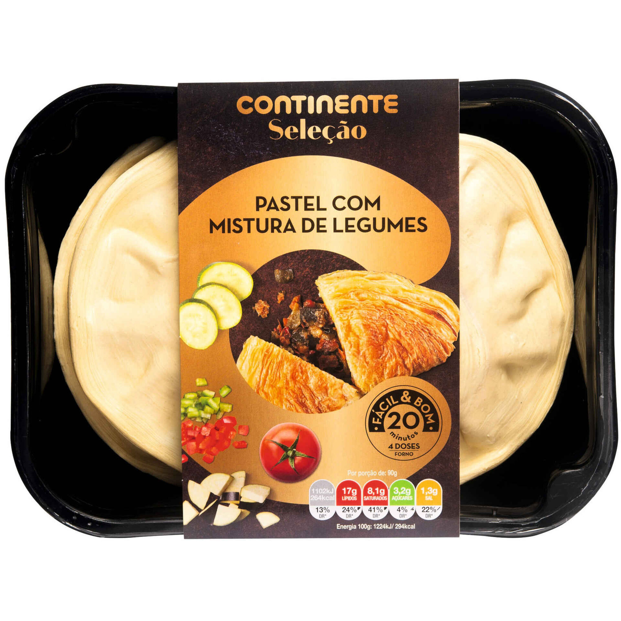 Pastéis com Legumes Pastéis com Legumes