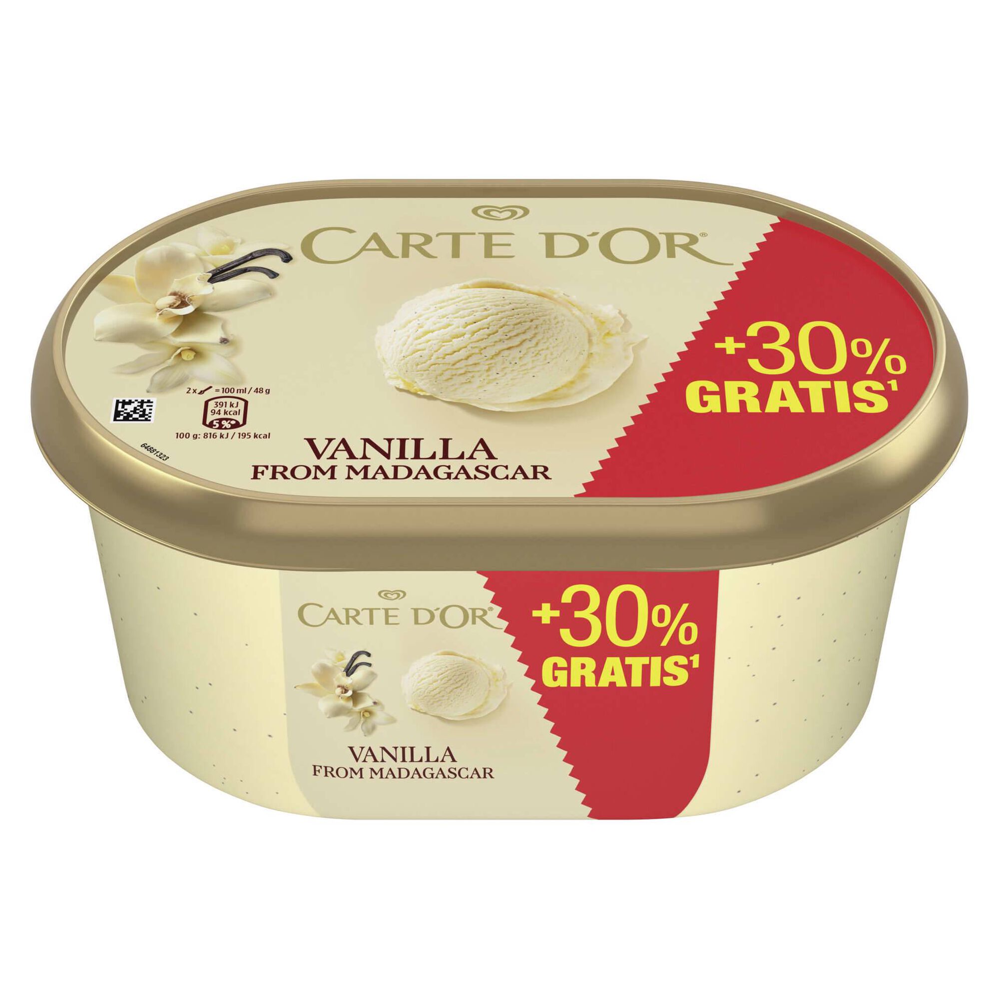 Gelado Baunilha de Madagáscar Les Classiques Gelado Baunilha de Madagáscar Les Classiques