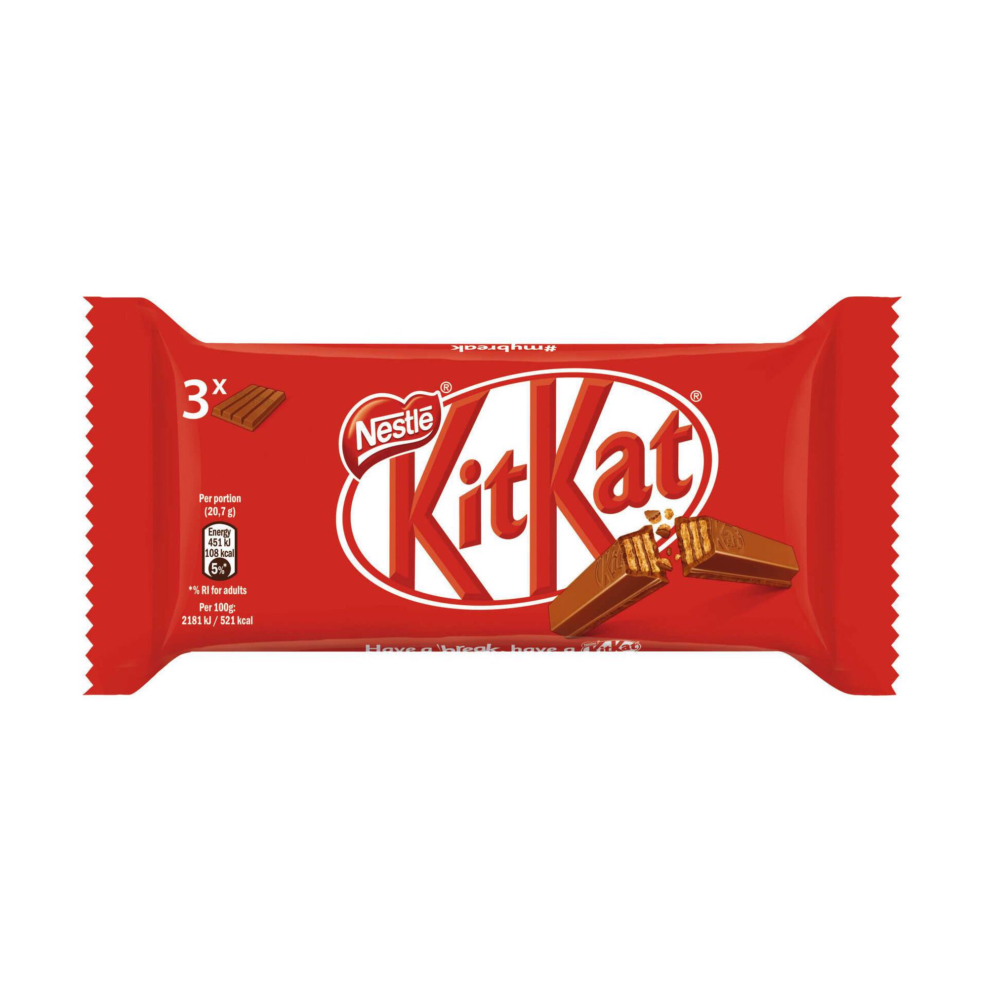 Snack de Chocolate de Leite Kit Kat