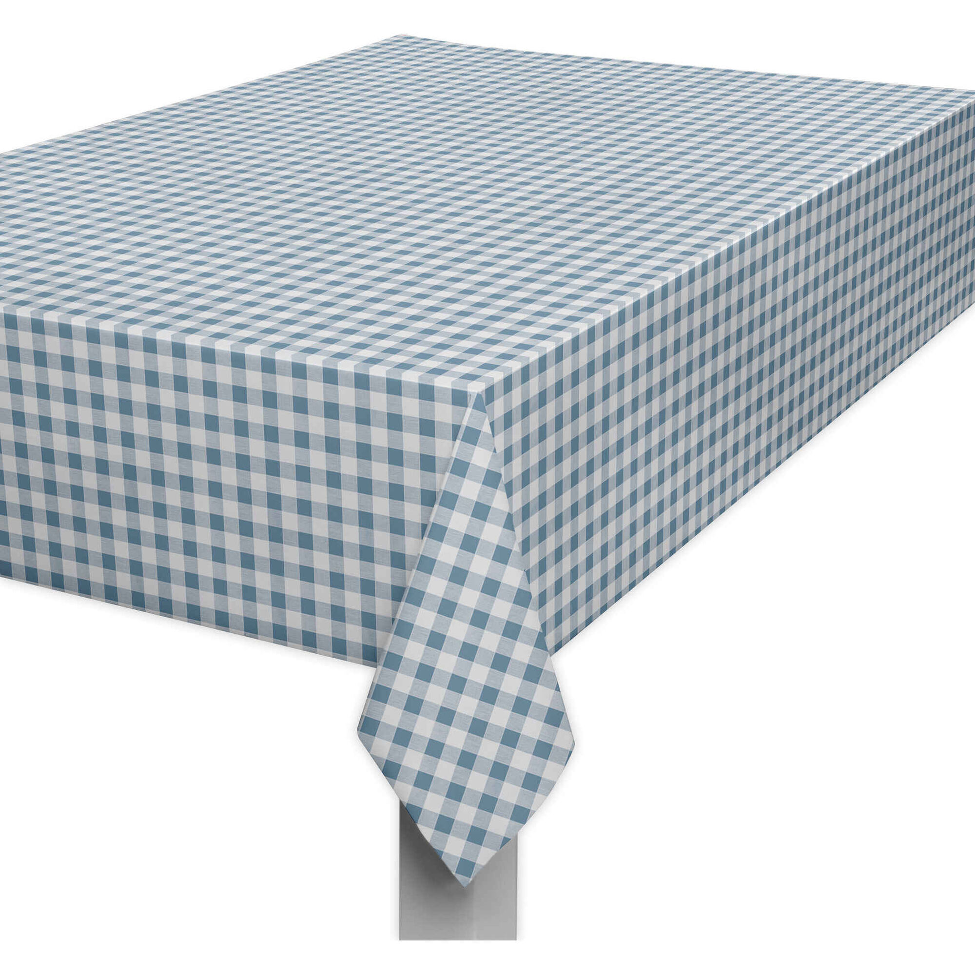 Toalha Mesa PVC Vichy Azul