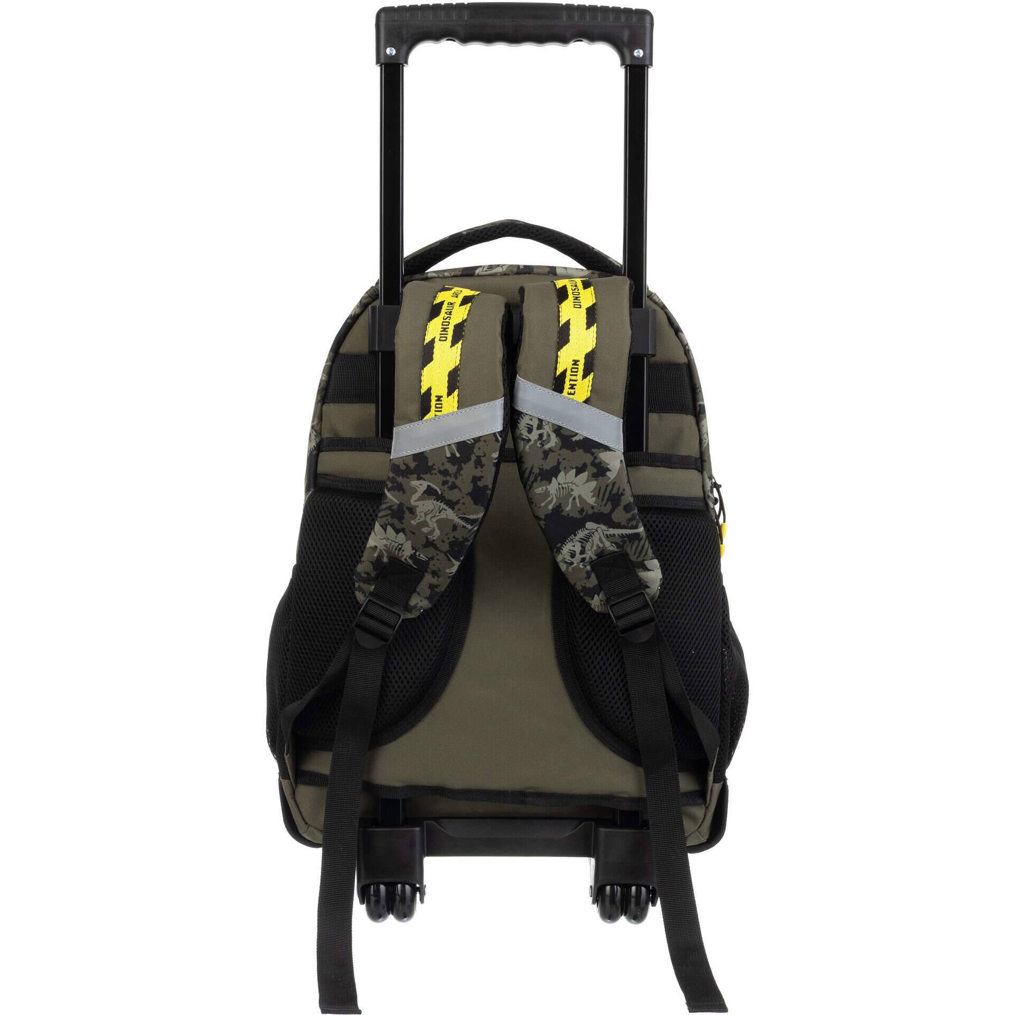 Trolley Preto e Verde T-Rex