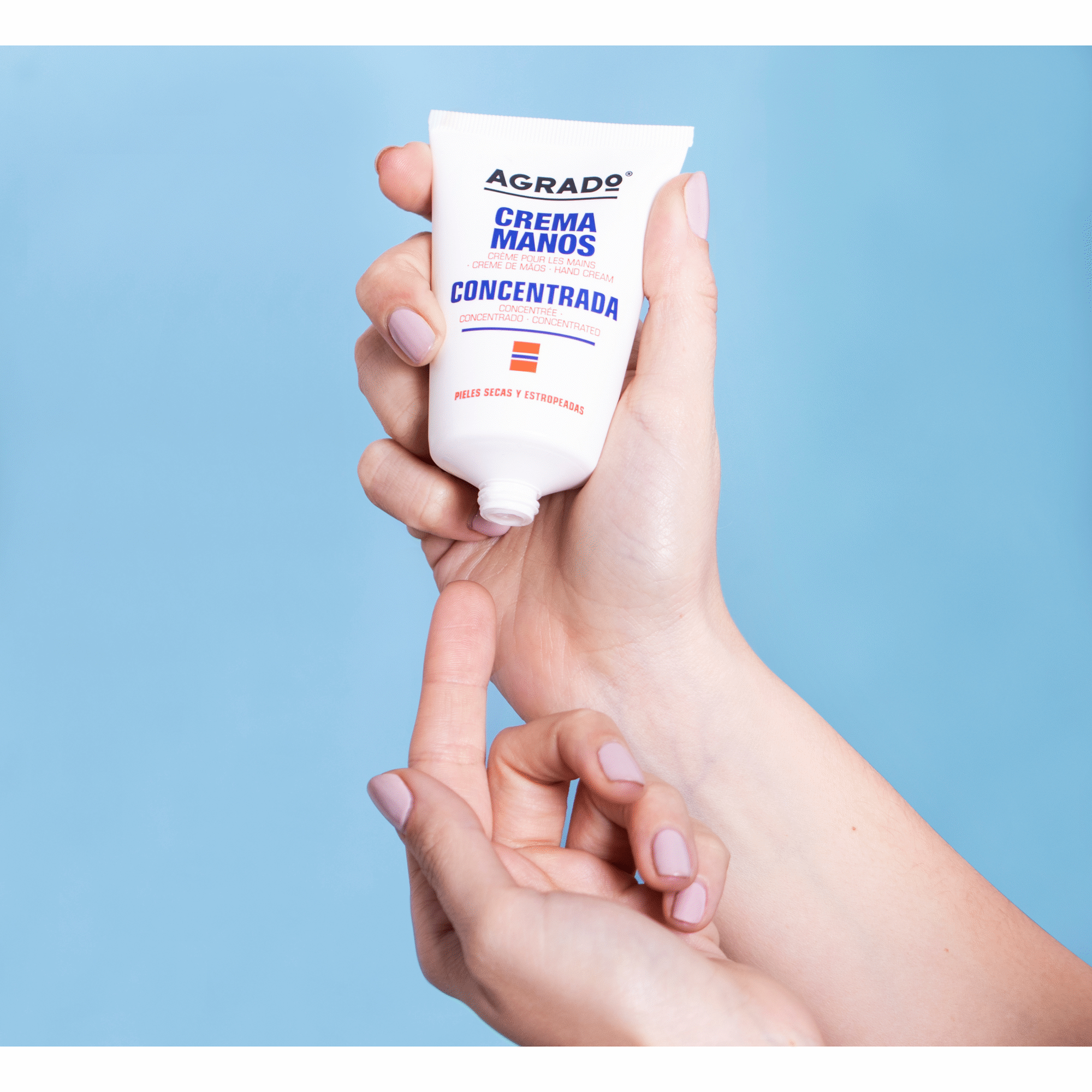 Creme de M&atilde;os Tubo Concentrado Agrado