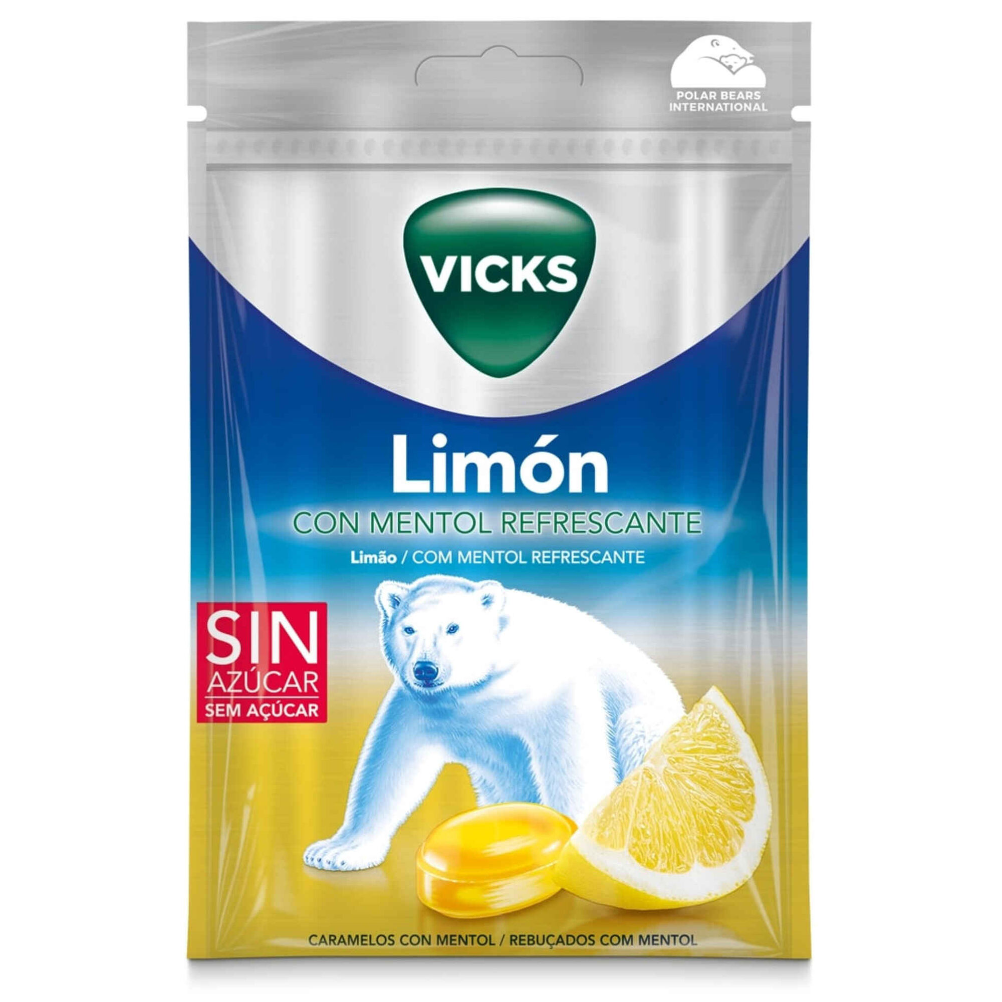 Rebuçados de Mentol com Limão