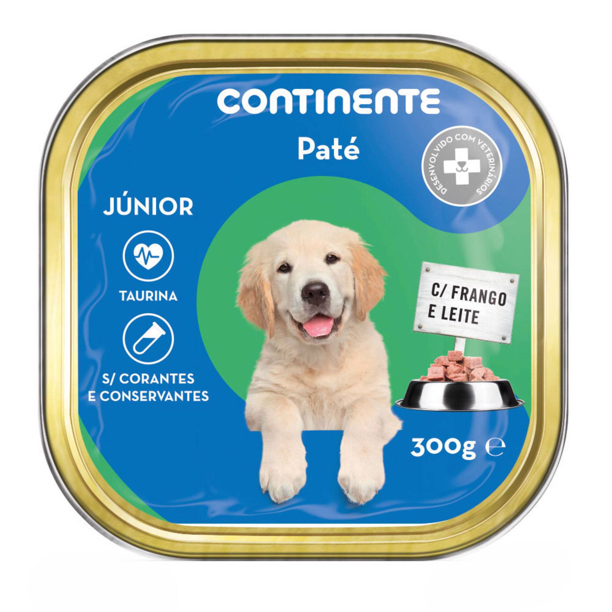 Comida Húmida para Cão Júnior Patê Frango e Leite Terrina Comida Húmida para Cão Júnior Patê Frango e Leite Terrina