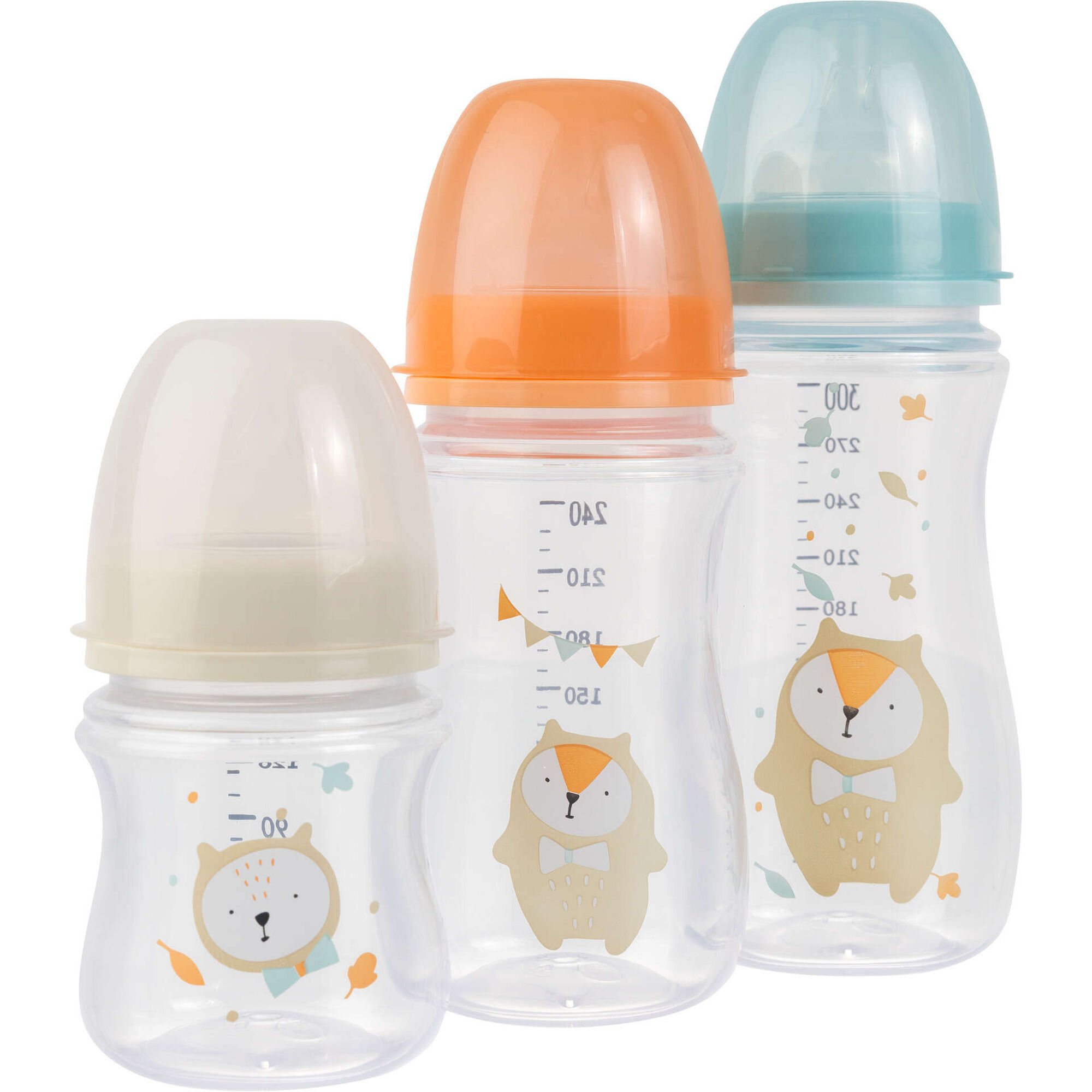 Biber&atilde;o Silicone +2m 260ml Happy Bear