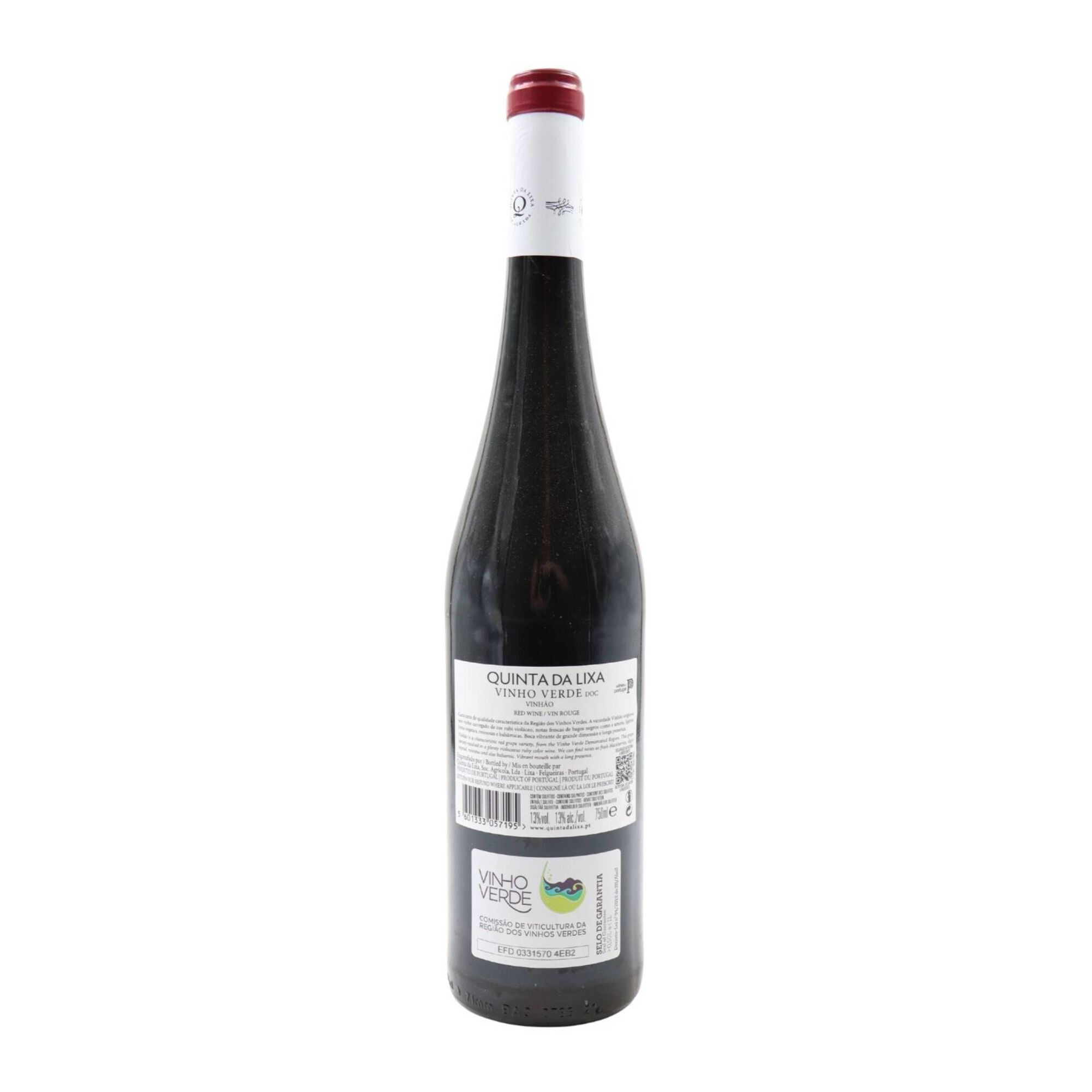 Quinta Da Lixa Vinh&atilde;o Vinho Verde Tinto