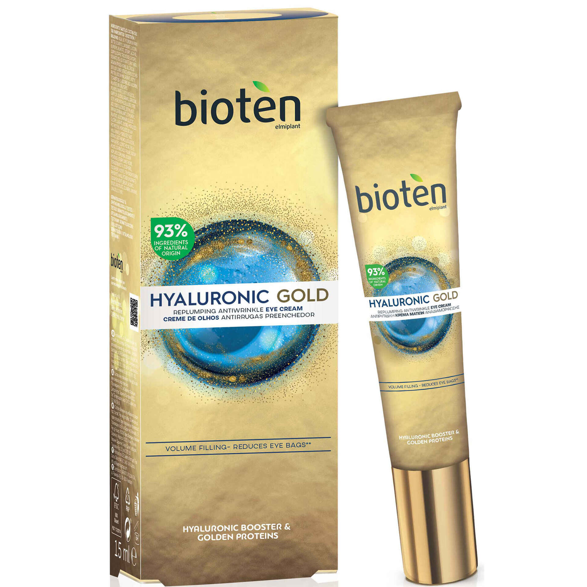 Creme de Olhos Hyaluronic Gold