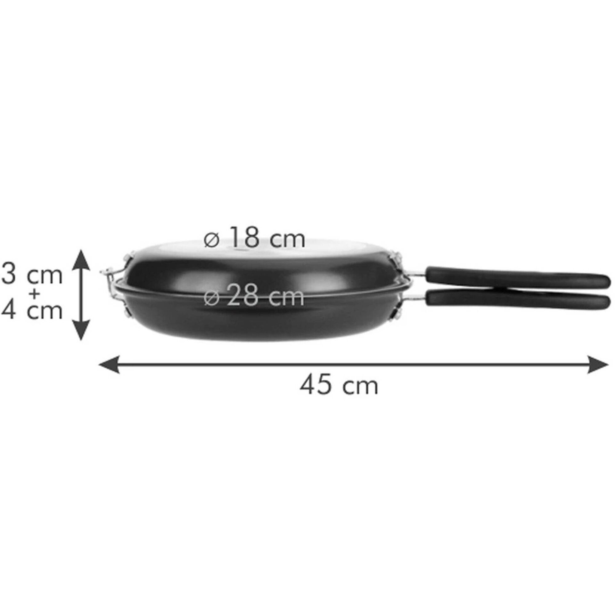 Frigideira Dupla Presto 26cm Tescoma